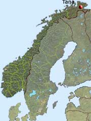 Här i östra finnmark rinner Tanaelva