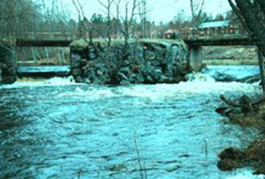 Gnarpsån, the spring flood.
