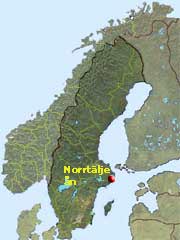 Here in Norrtälje running Norrtälje stream