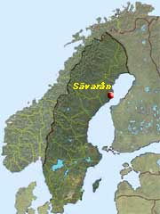Here about 2 mil north of Umeå is Sävarån.